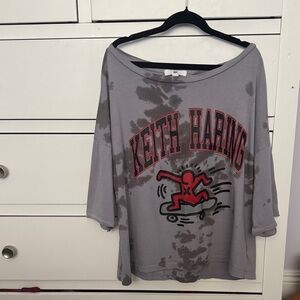 BP Gray Graphic Short Sleeve Tee